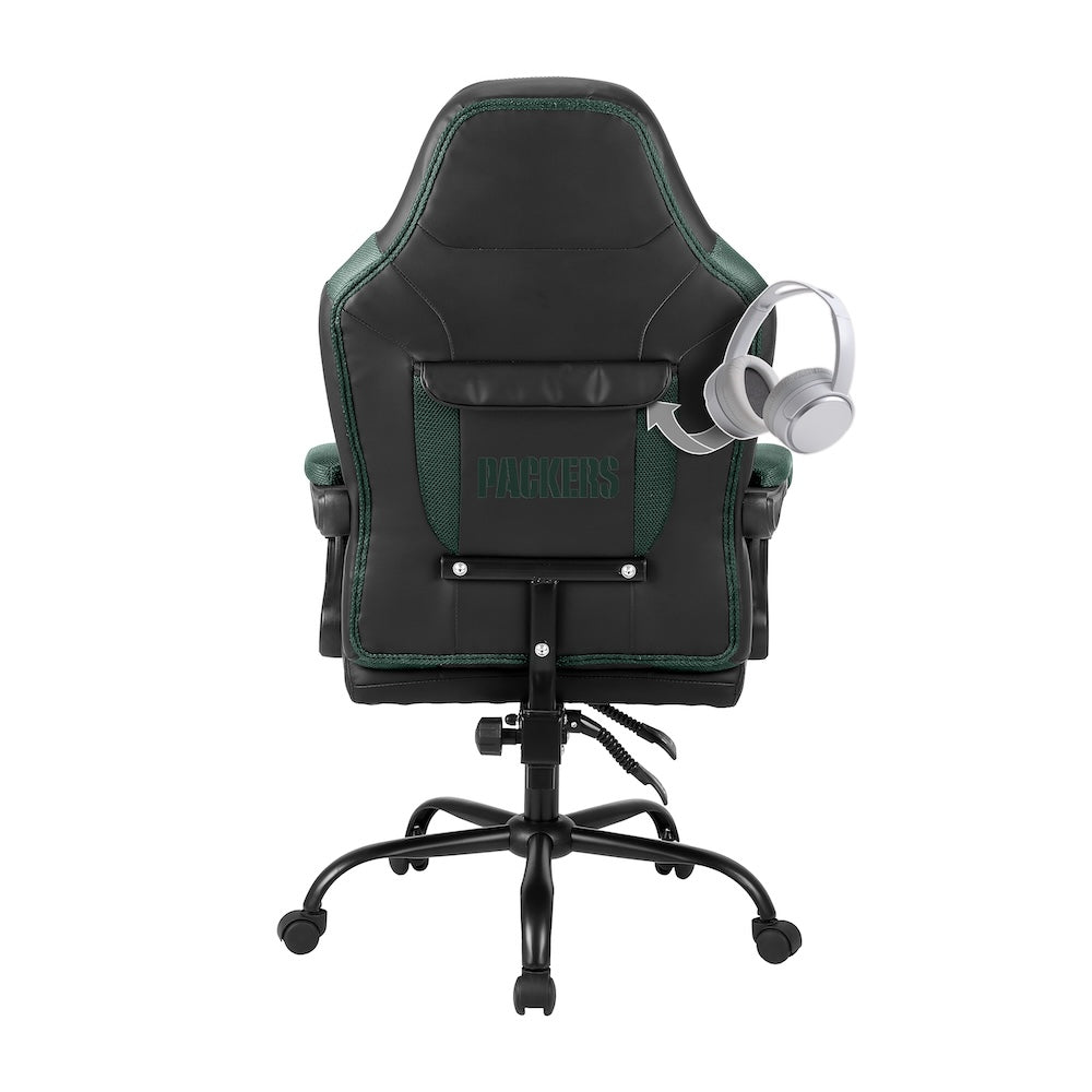 Green Bay Packers Office Gamer Chair Back