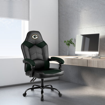 Green Bay Packers Office Gamer Chair Lifestyle