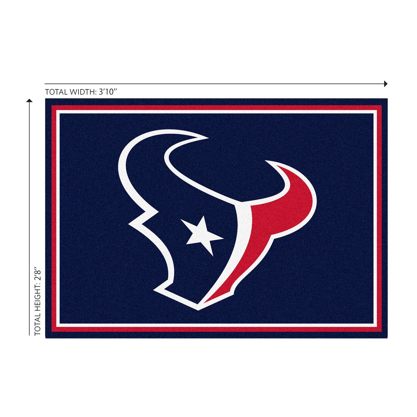 Houston Texans Welcome Mat Dimensions
