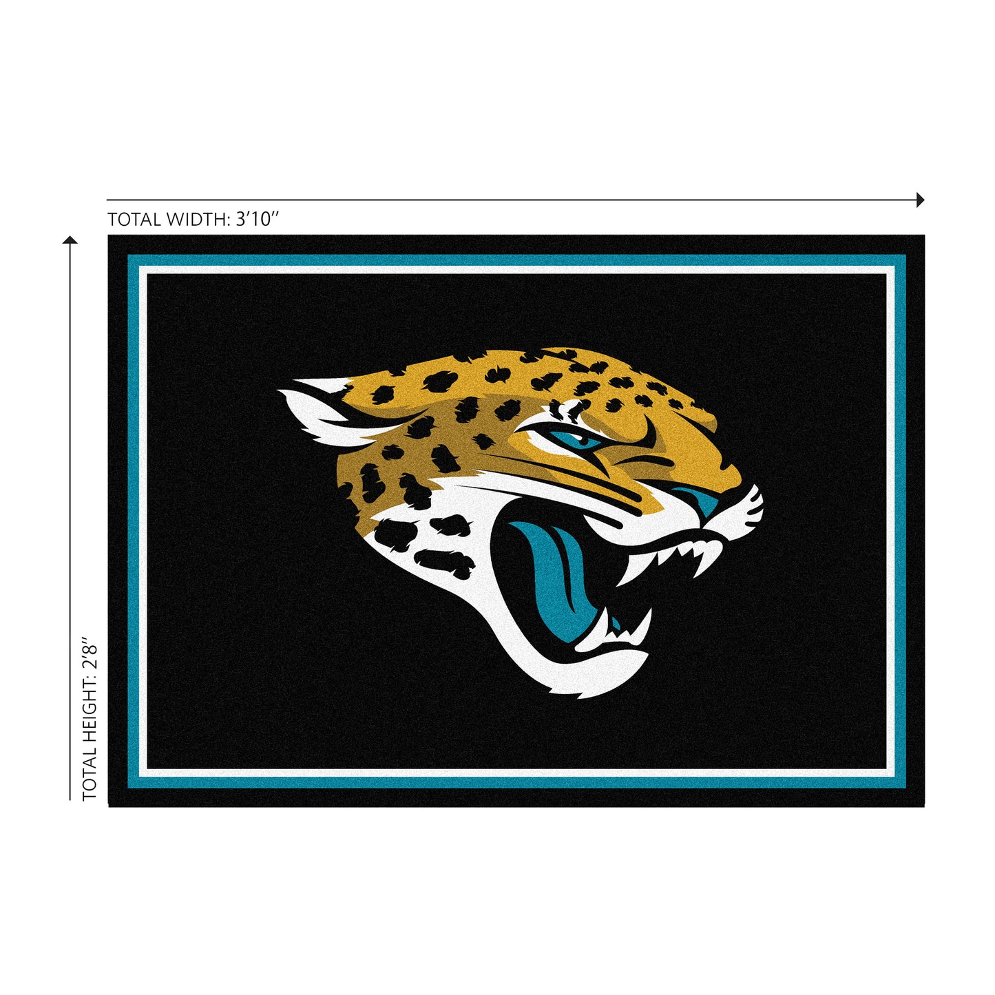 Jacksonville Jaguars Welcome Mat Dimensions