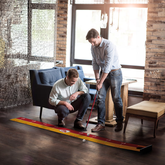 Kansas City Chiefs putting green mat Lifestyle
