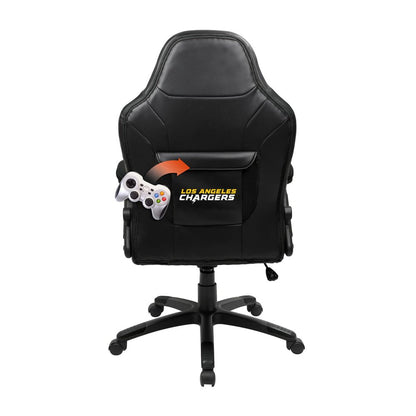 Los Angeles Chargers Office Gamer Chair Back