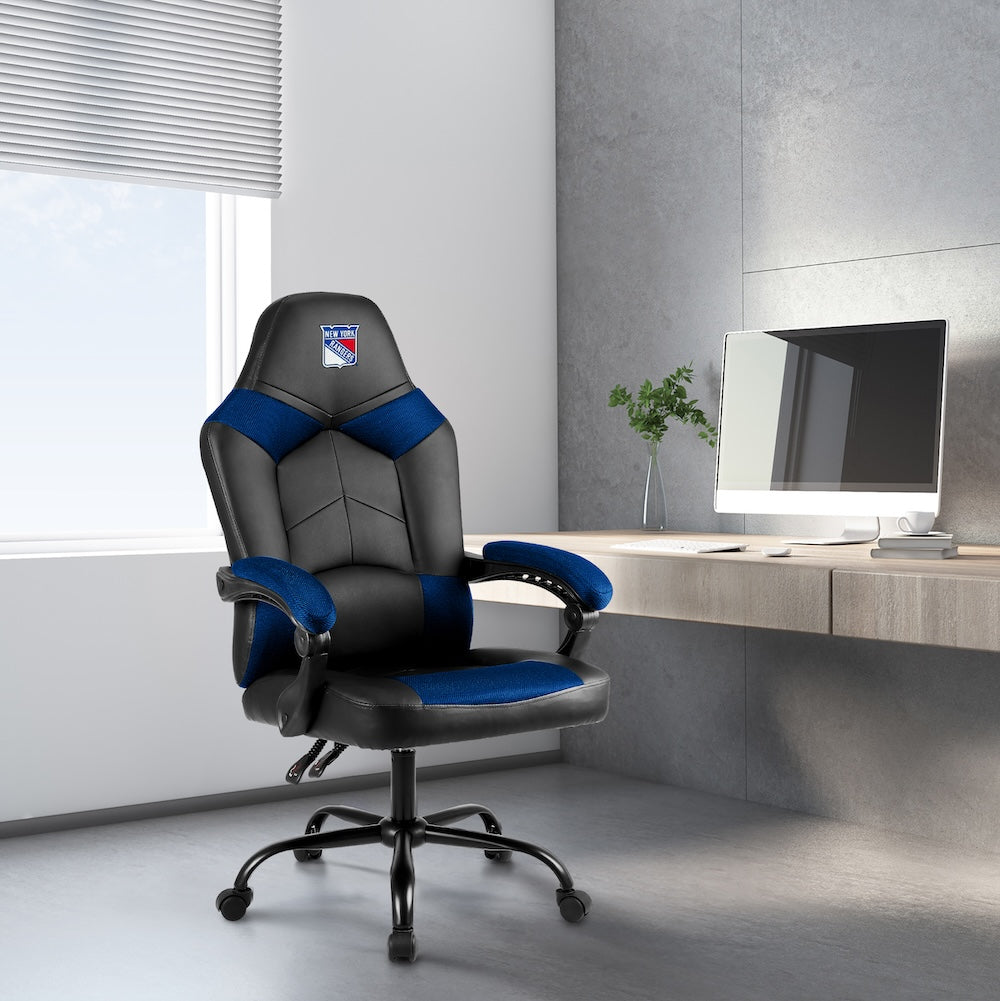 New York Rangers Office Gamer Chair Lifestyle
