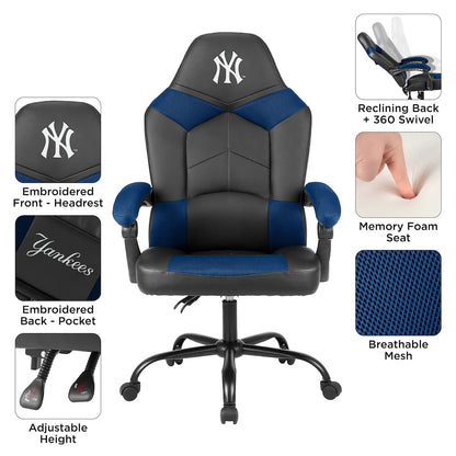 New York Yankees Office Gamer Chair Features