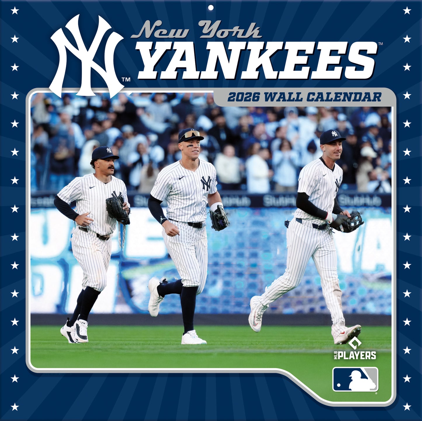 New York Yankees Team Photos Wall Calendar