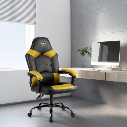 Pittsburgh Penguins Office Gamer Chair Lifestyle