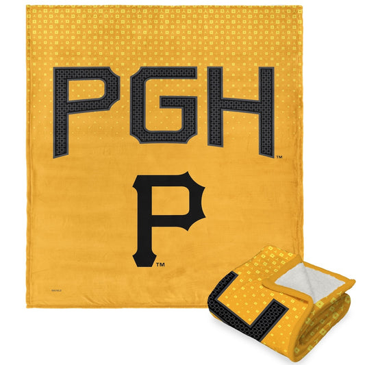Pittsburgh Pirates CITY CONNECT Sherpa Blanket