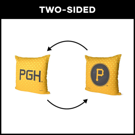 Pittsburgh Pirates CITY CONNECT throw pillow