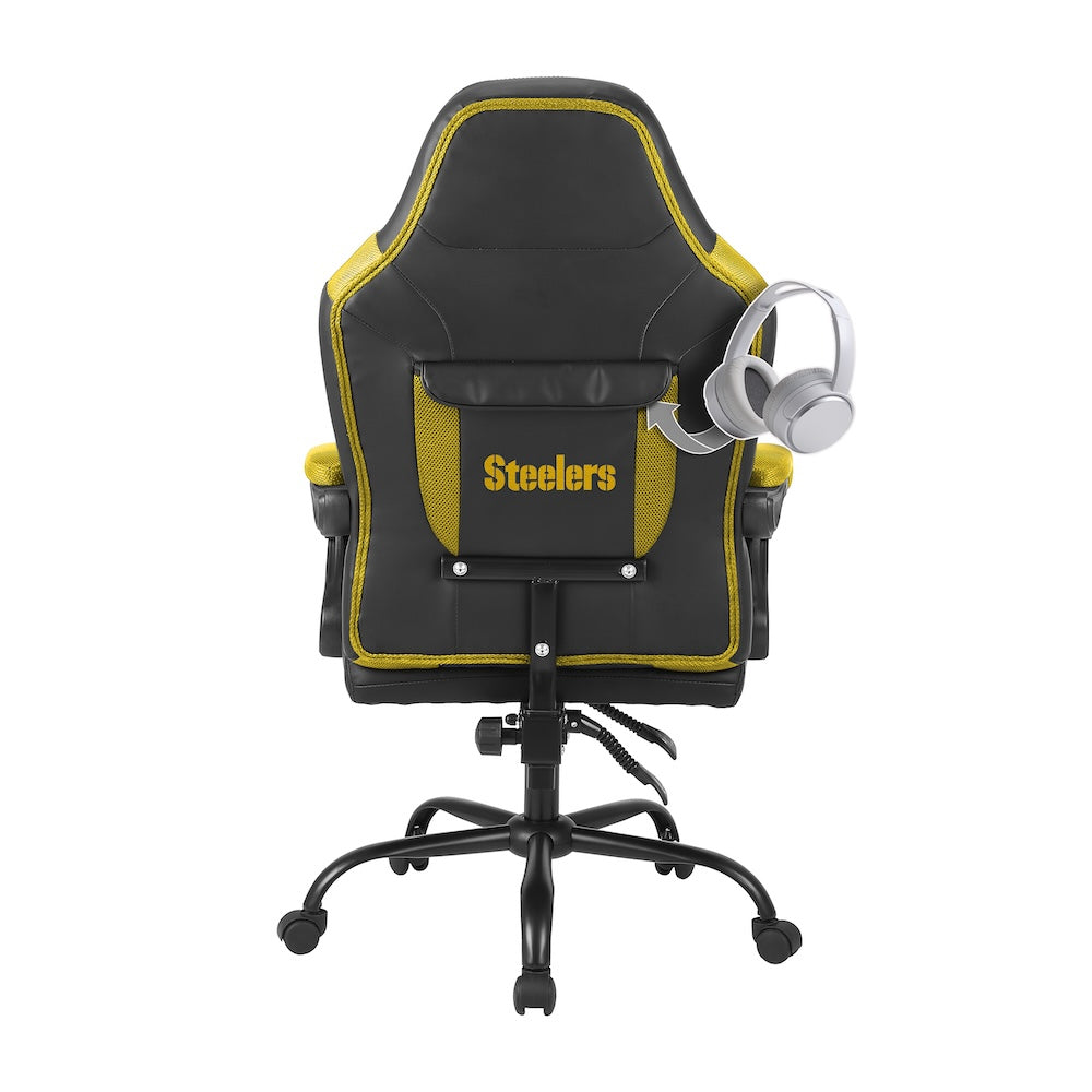 Pittsburgh Steelers Office Gamer Chair Back