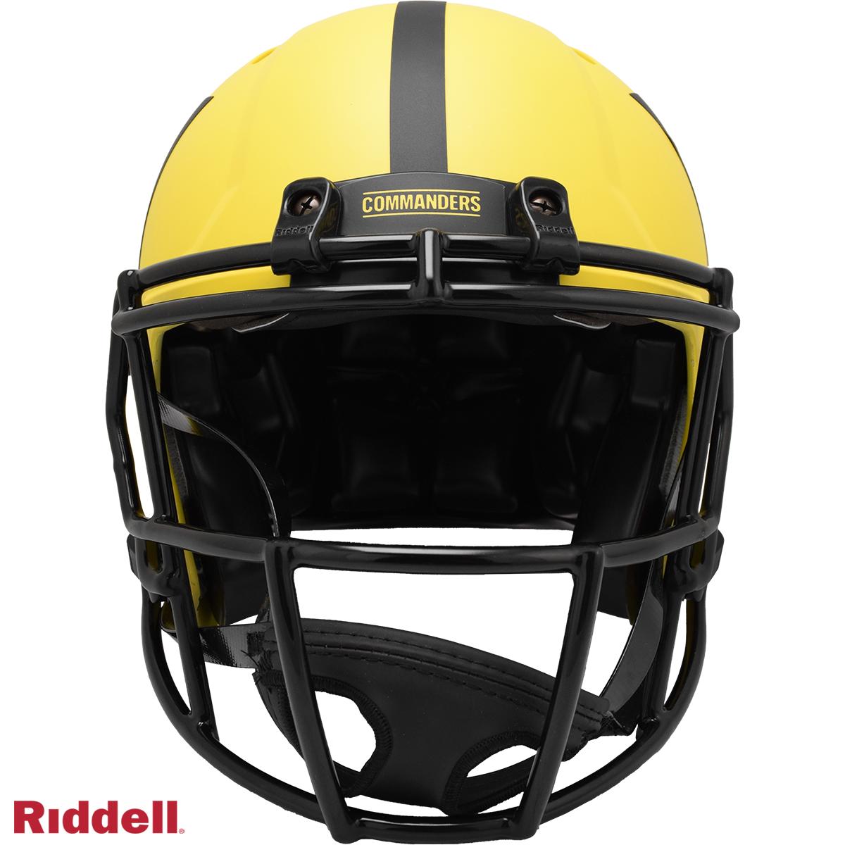 Washington Commanders authentic rave full size football helmet FRONT