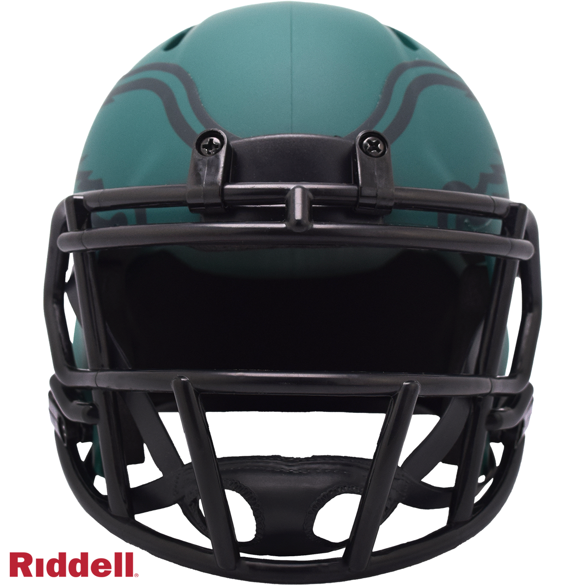 Philadelphia Eagles rave mini helmet FRONT