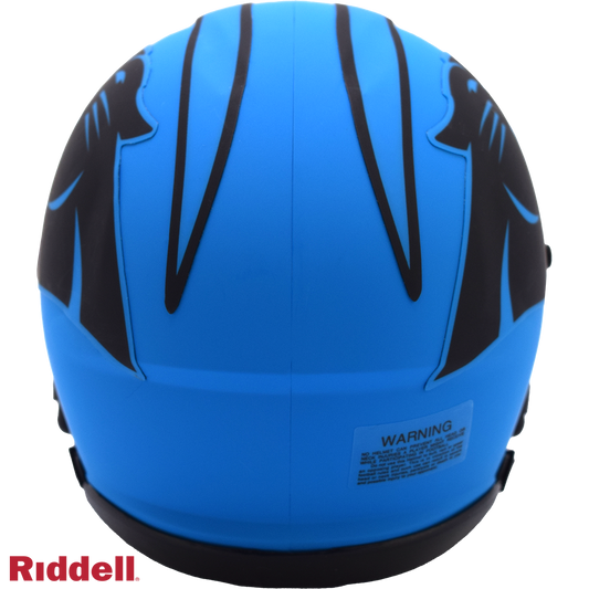 Carolina Panthers rave mini helmet BACK