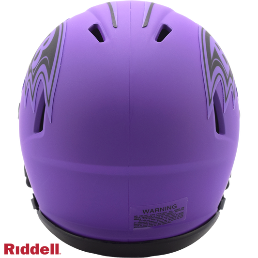 Baltimore Ravens rave mini helmet BACK