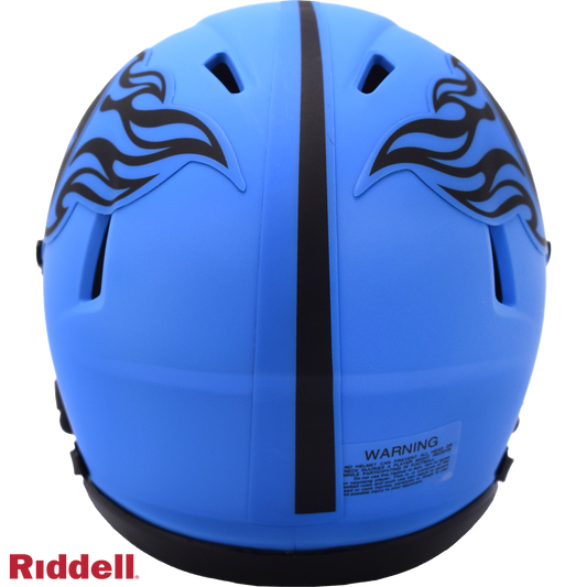 Tennessee Titans rave mini helmet BACK