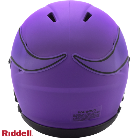 Minnesota Vikings rave mini helmet BACK