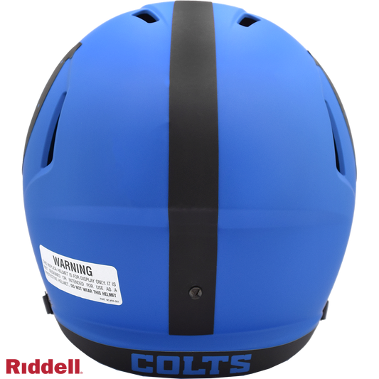 Indianapolis Colts Replica rave helmet BACK