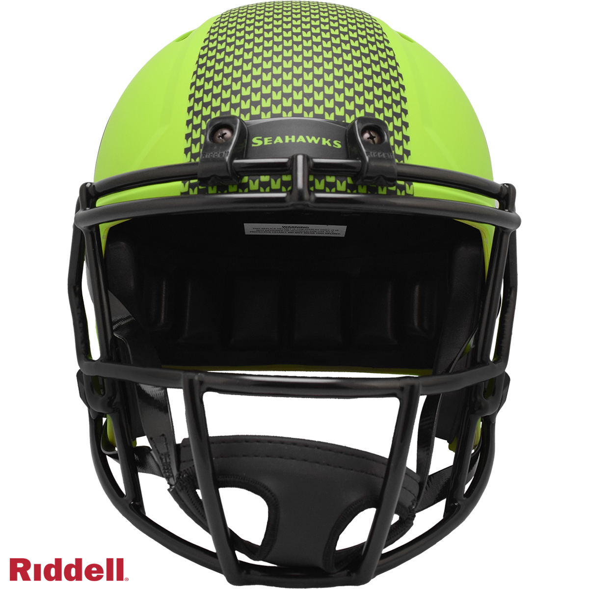 Seattle Seahawks Replica rave helmet FRONT