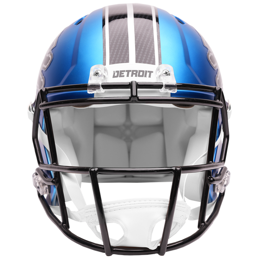 Detroit Lions authentic 2026 Rivalries Alternate full size helmet front view