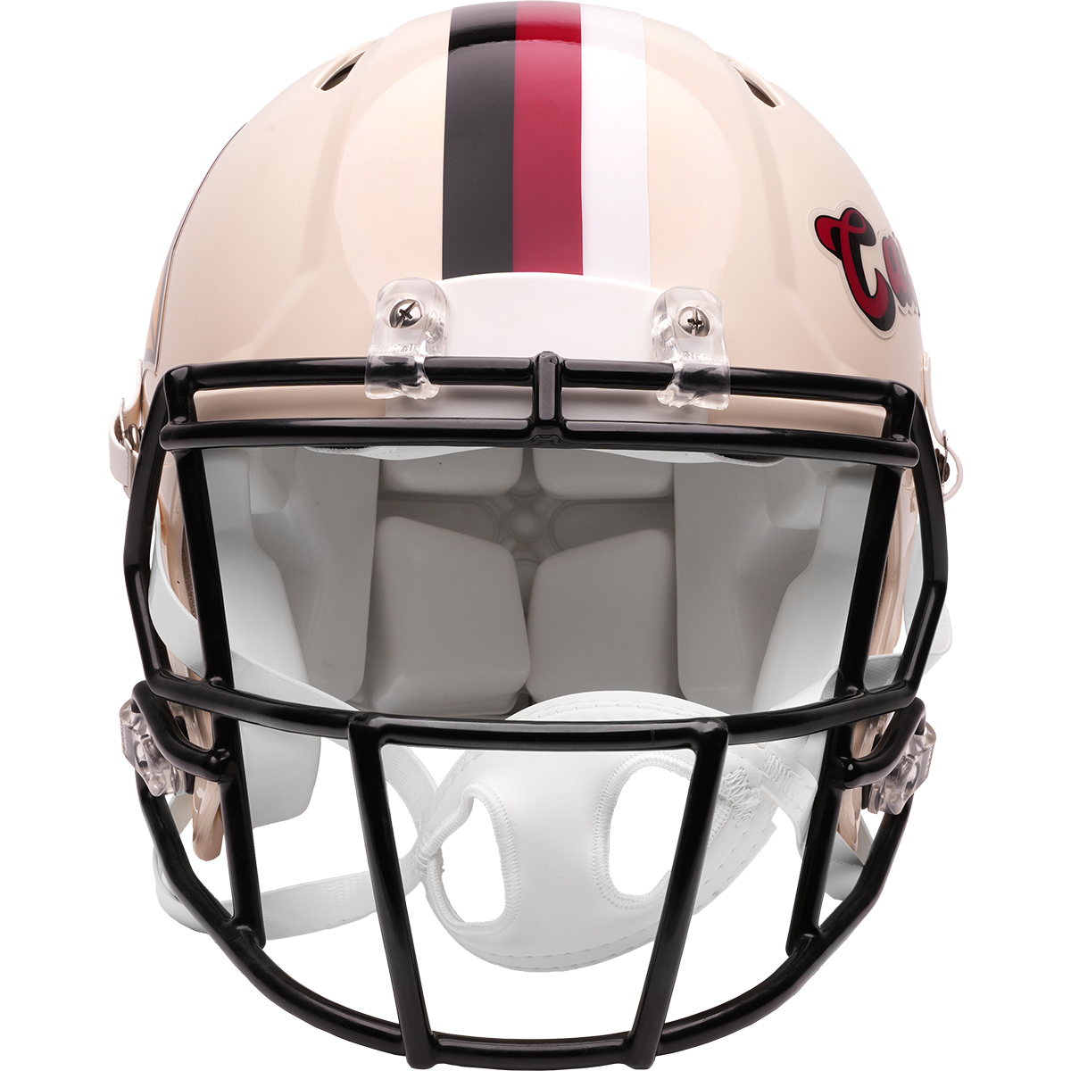 Arizona Cardinals Riddell Speed Retro Authentic Helmet – front facemask view