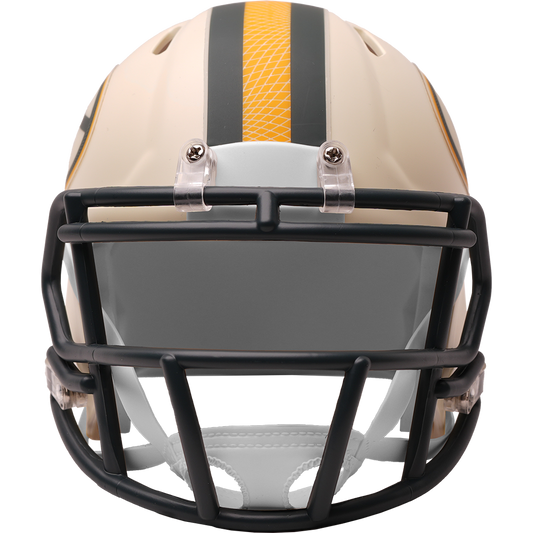 Green Bay Packers 2026 Rivalries mini helmet front view