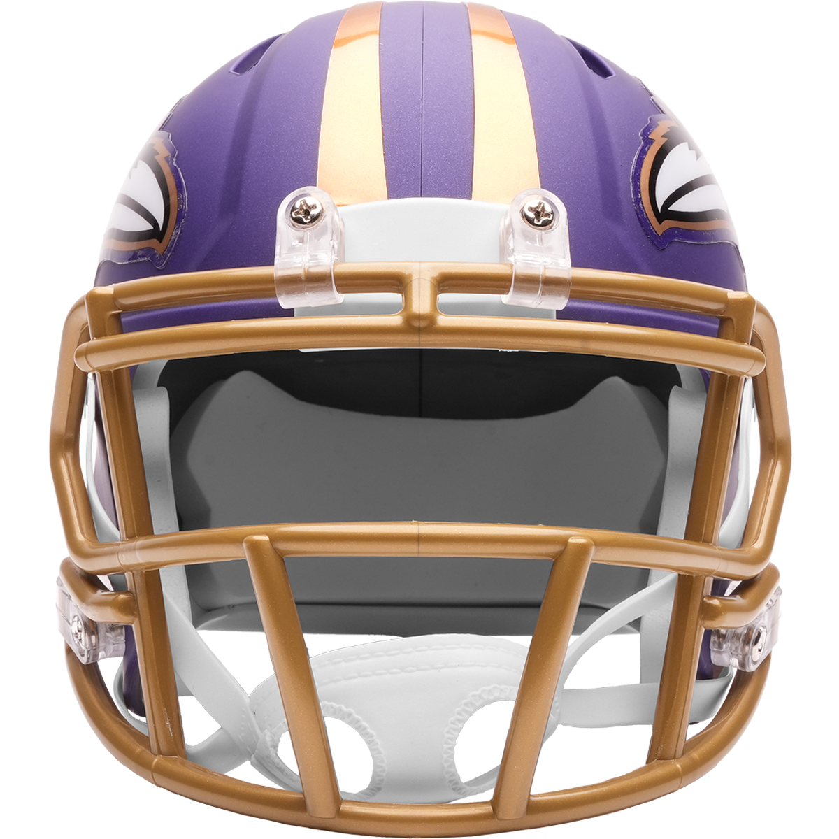 Baltimore Ravens (Purple Rising) 2026 Alternate mini helmet - front