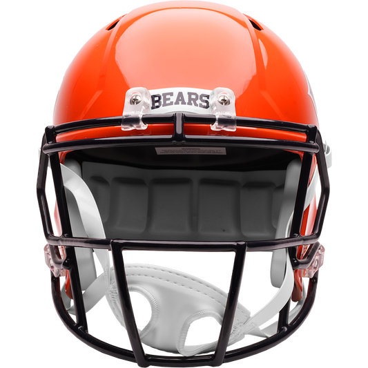 Chicago Bears full size 2026 Rivalries Alternate replica helmet front view