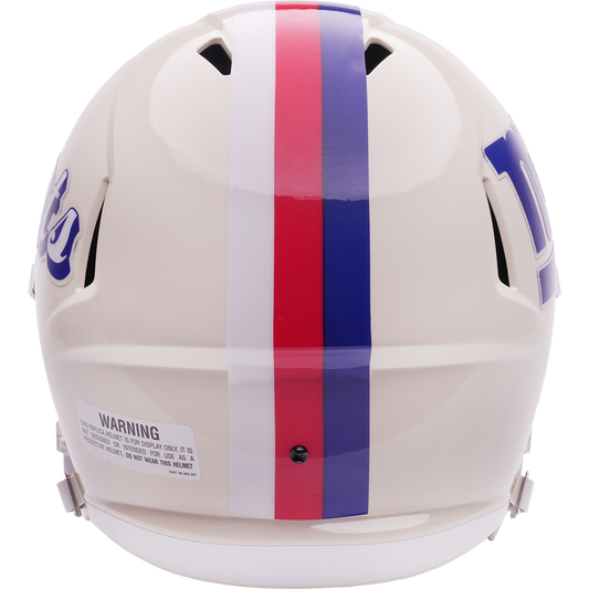 New York Giants Riddell Speed Retro Replica Helmet – back view