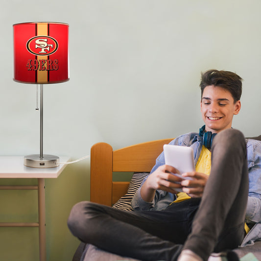 San Francisco 49ers reading lamp