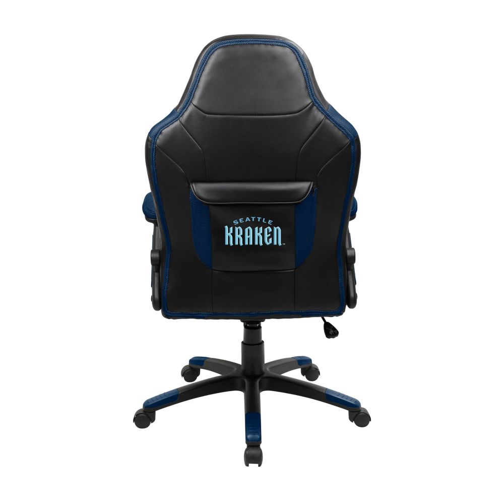 Seattle Kraken Office Gamer Chair Back