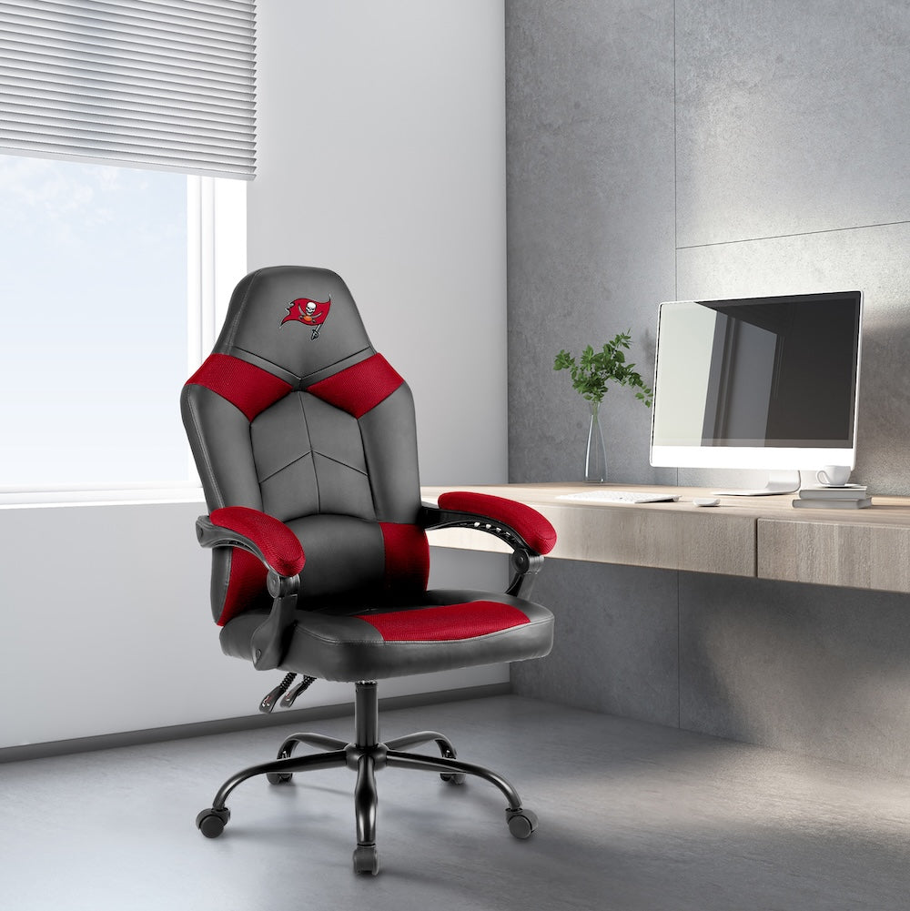 Tampa Bay Buccaneers Office Gamer Chair Lifestyle
