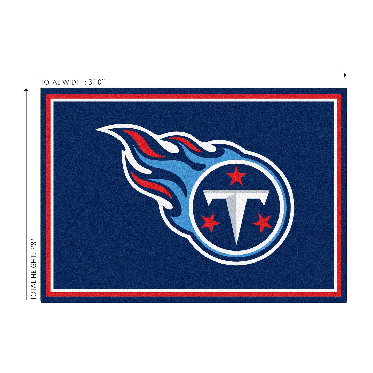 Tennessee Titans Welcome Mat Dimensions