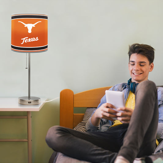 Texas Longhorns reading lamp