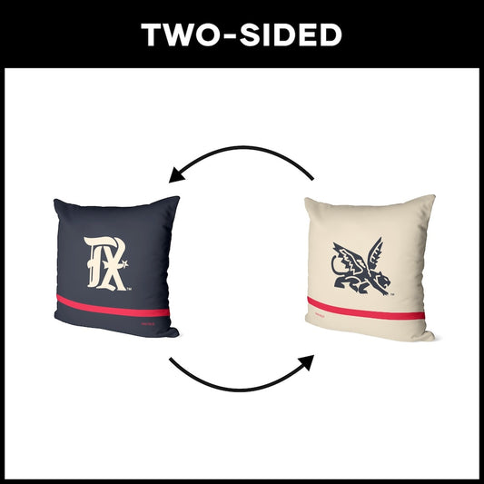 Texas Rangers CITY CONNECT throw pillow