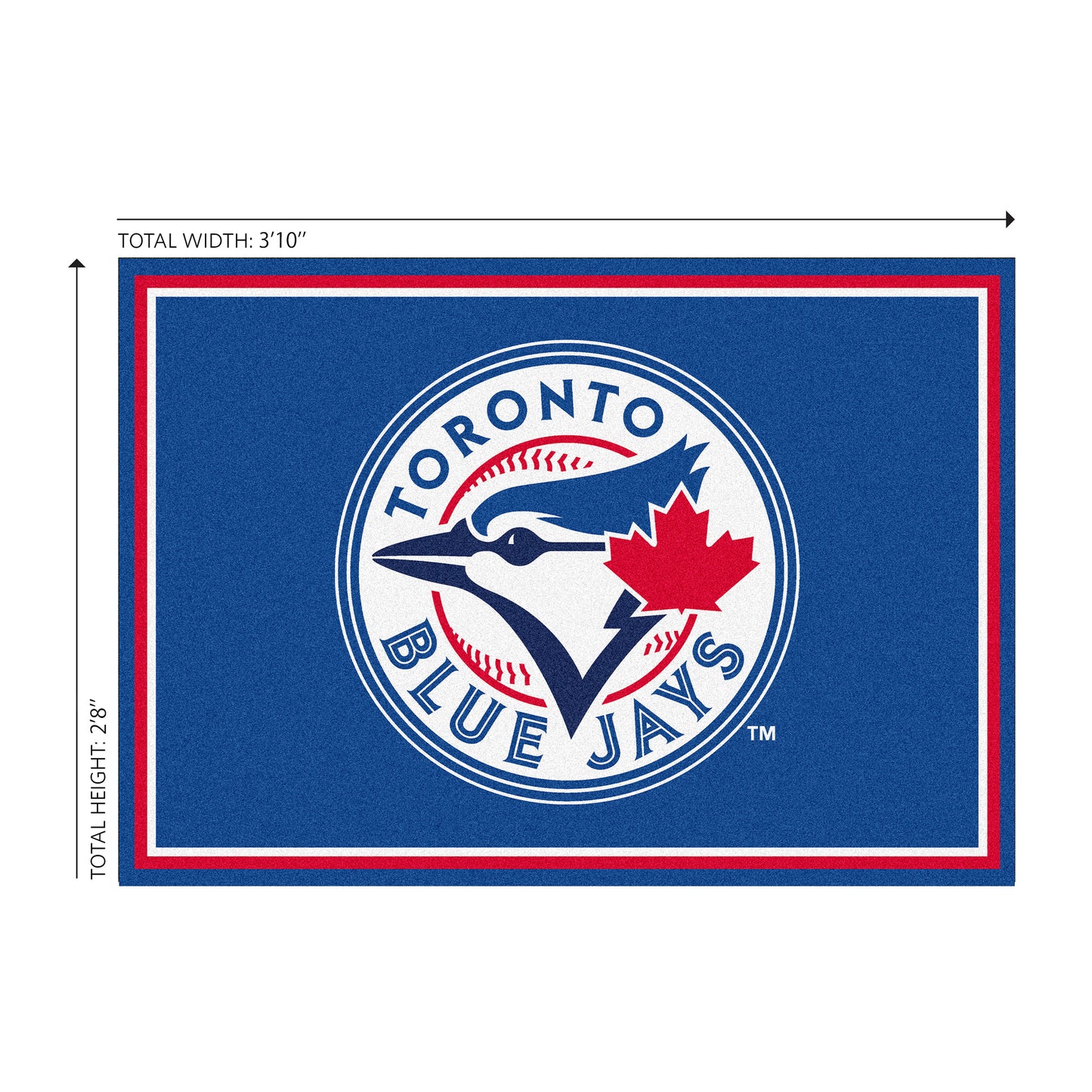 Toronto Blue Jays Welcome Mat Dimensions