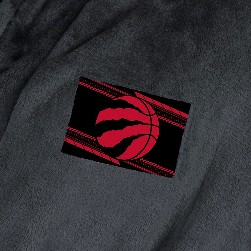 Toronto Raptors team color bathrobe patch