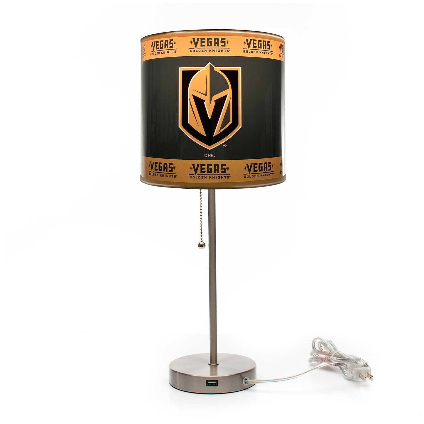 Vegas Golden Knights table lamp