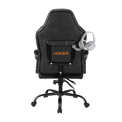 Virginia Tech Hokies Office Gamer Chair Back