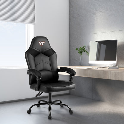 Virginia Tech Hokies Office Gamer Chair Lifestyle