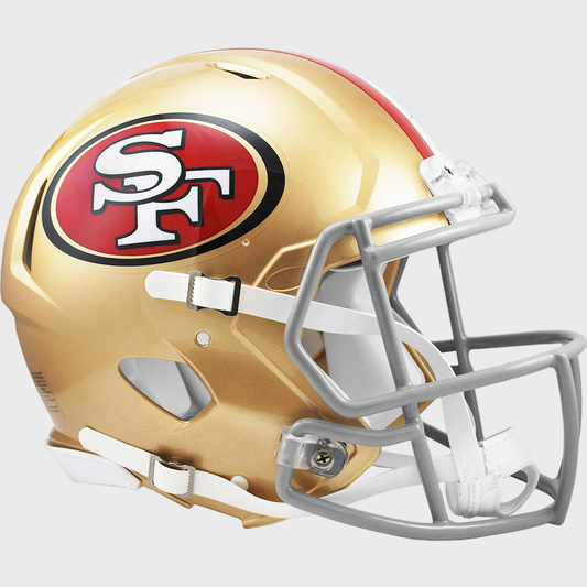 San Francisco 49ers authentic full size helmet