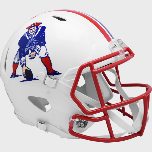 New England Patriots authentic full size throwback helmet