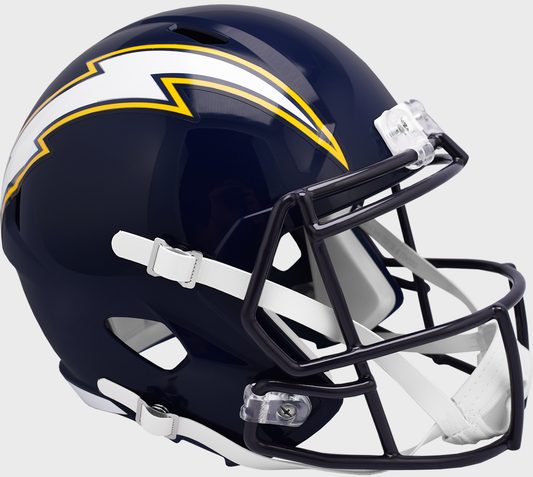 San Diego Chargers full size replica throwback helmet