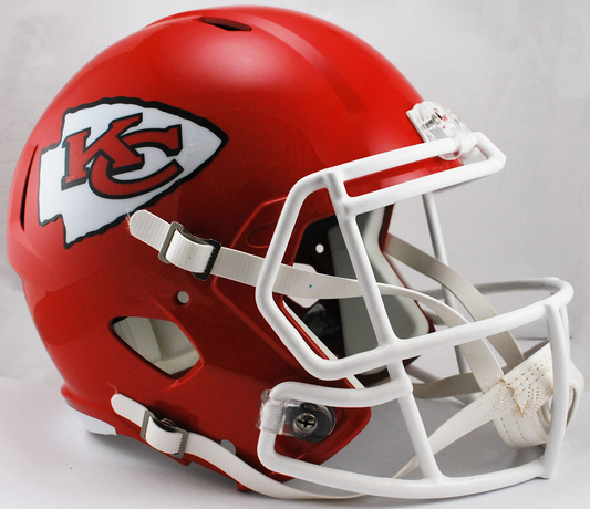Kansas City Chiefs full size replica helmet