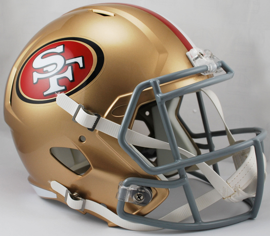 San Francisco 49ers full size replica helmet