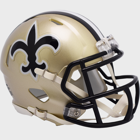 New Orleans Saints throwback mini helmet