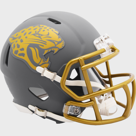 Jacksonville Jaguars slate replica full size helmet