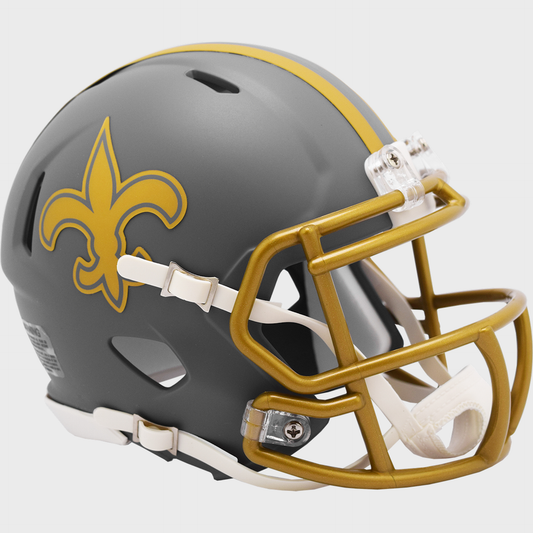 New Orleans Saints slate replica full size helmet