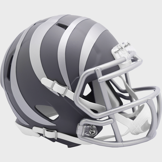 Cincinnati Bengals Slate mini helmet