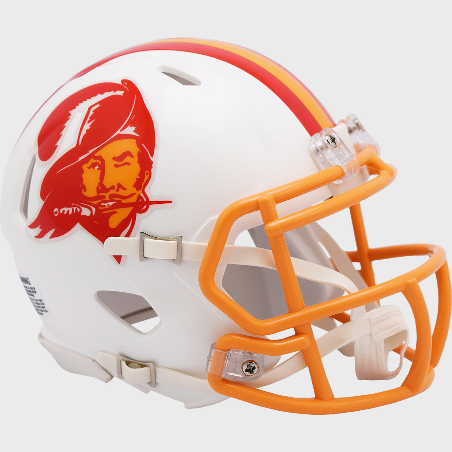 Tampa Bay Buccaneers throwback mini helmet