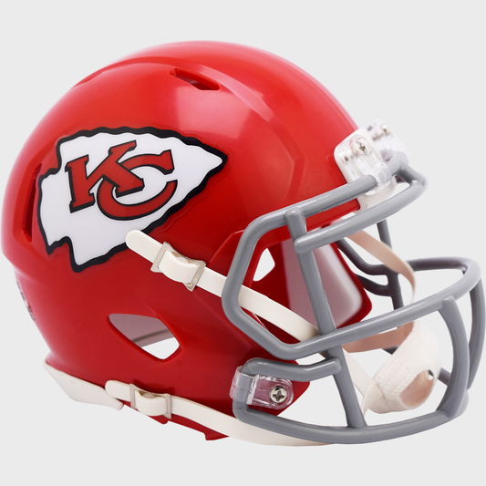 Kansas City Chiefs throwback mini helmet