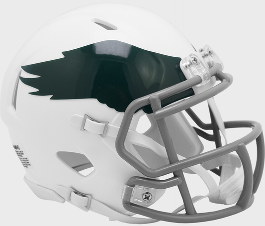 Philadelphia Eagles throwback mini helmet